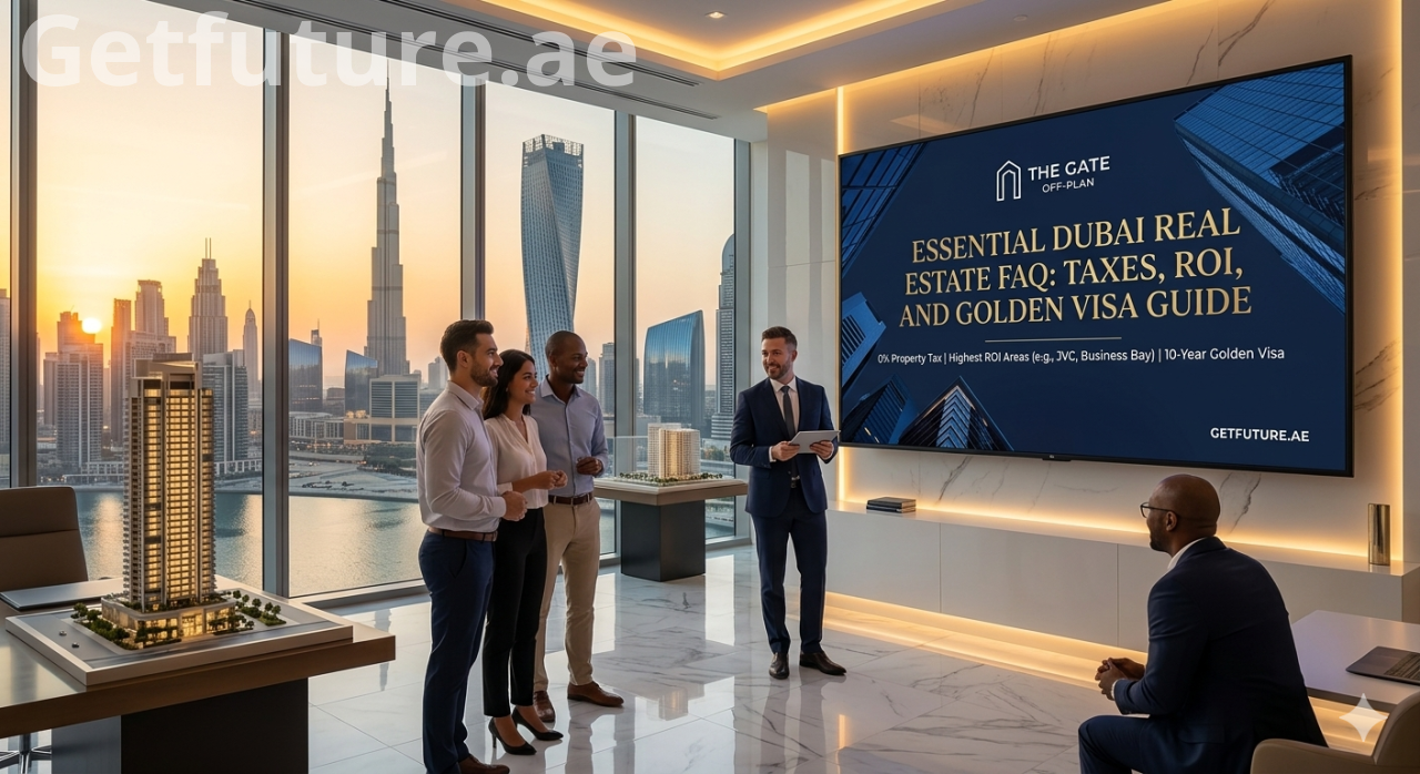 **Essential Dubai Real Estate FAQ: Taxes, ROI, and Golden Visa Guide**