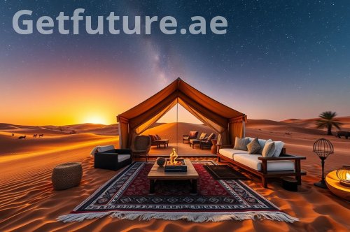 دليل أفضل تجارب السفاري الصحراوية والتخييم الفاخر (Glamping) في دبي
