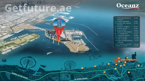 Oceanz by Danube: Luxury Sea-Facing Apartments in Dubai Maritime City 10