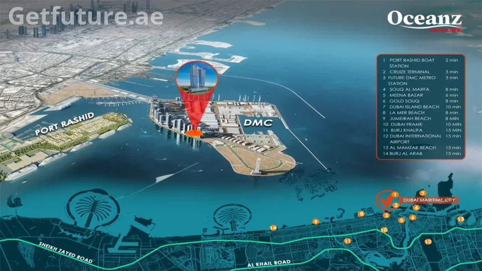Oceanz by Danube: Luxury Sea-Facing Apartments in Dubai Maritime City