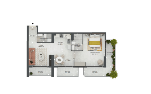 Weybridge Gardens DLRC by LEOS | Luxury Apartments in Dubai 8
