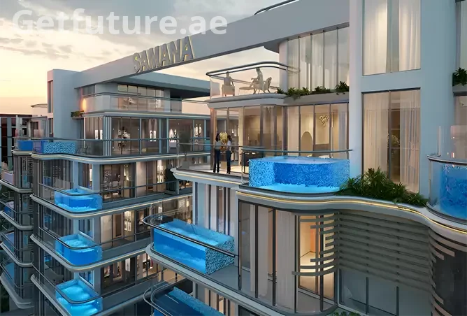 Samana Boulevard Heights at DLRC Dubai | Luxury Apartments with Private Pools