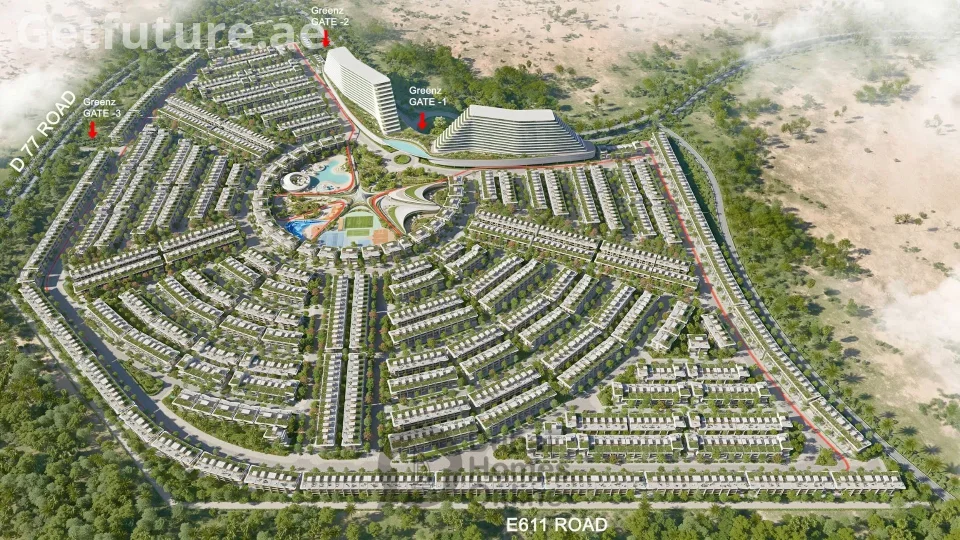 Greenz by Danube: Experience Elite Horizontal Living in Al Rowaiyah First
