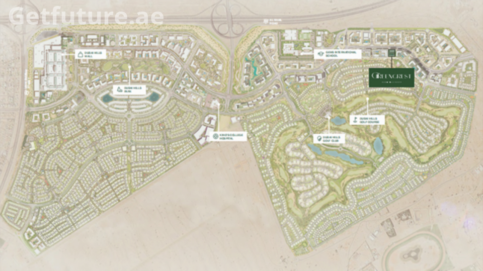 Green Crest at Dubai Hills Estate by Emaar | Luxury Living in Dubai