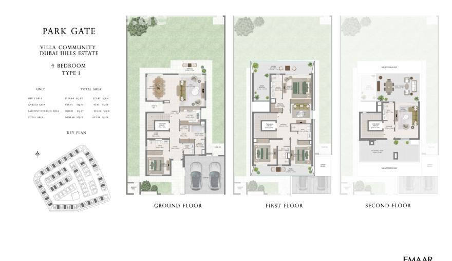 Park Gate Dubai Hills Estate | Luxury Townhouses by Emaar