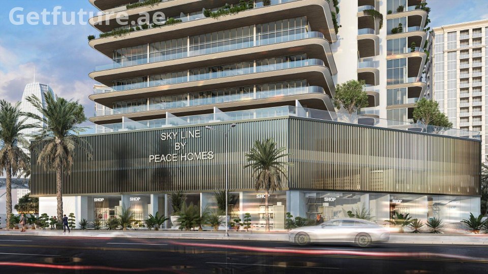 Sky Line by Peace Homes: Off-Plan Retail Spaces in DLRC, Dubai