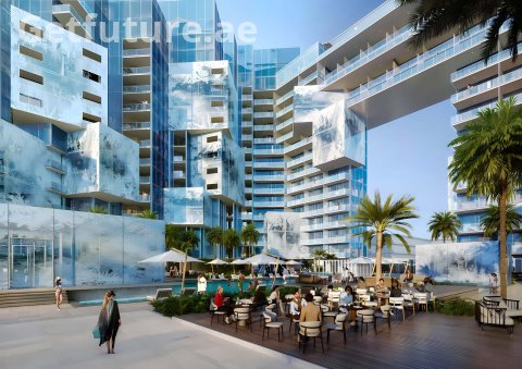 Ice Beach at Ras Al Khaimah by Major Development: Luxury Waterfront Living with Football Legends