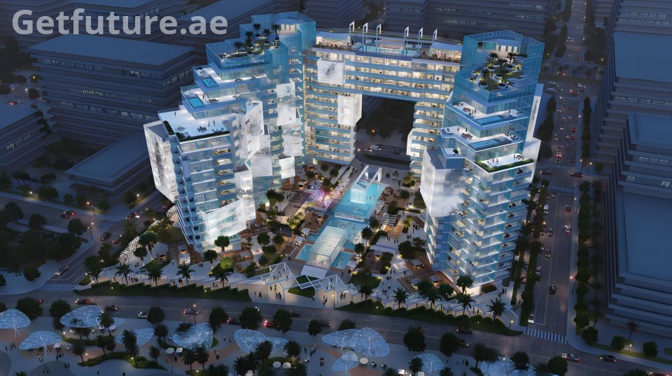 Ice Beach at Ras Al Khaimah by Major Development: Luxury Waterfront Living with Football Legends