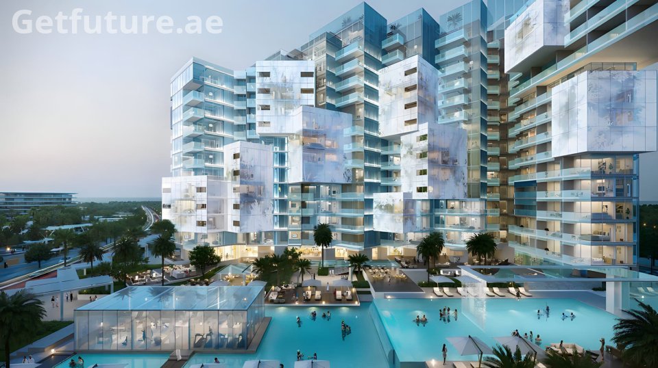 Ice Beach at Ras Al Khaimah by Major Development: Luxury Waterfront Living with Football Legends