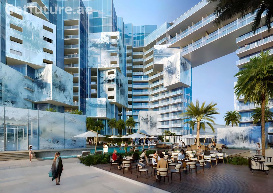 Ice Beach at Ras Al Khaimah by Major Development: Luxury Waterfront Living with Football Legends