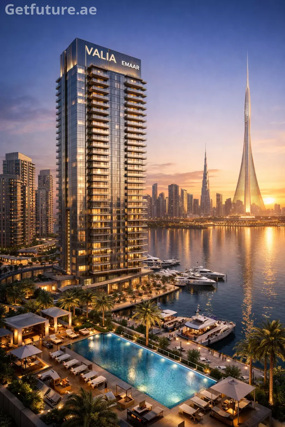 Valia Tower at Dubai Creek Harbour by Emaar | Luxury Apartments & Investment Guide