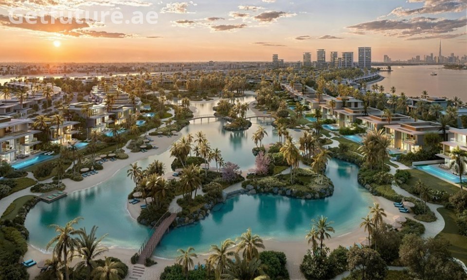 باي إستيت من نخيل | فلل وتاون هاوس فاخرة على الشاطئ في جزر دبي